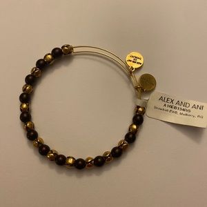 Alex and Ani Snowbell Mulberry Bangle